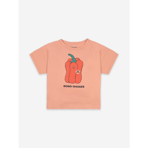 Bobo choses Vote For Pepper Short Sleeve T-Shirt 121AC004 Bobo choses Vote For Pepper Short Sleeve T-Shirt 121AC004