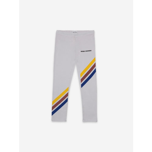 Bobo choses Crosswise Stripes Grey Leggings 121AC049 Bobo choses Crosswise Stripes Grey Leggings 121AC049