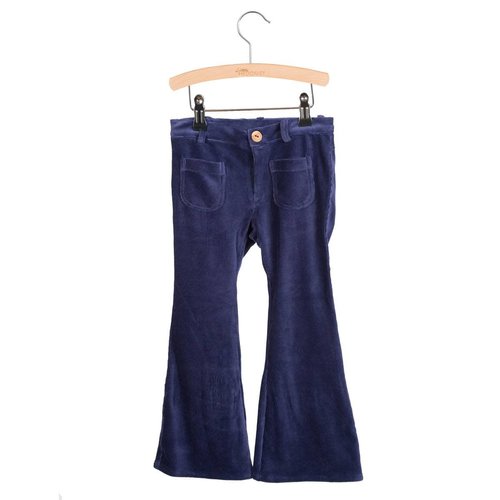 Little Hedonist Bayra flared pants  night blue