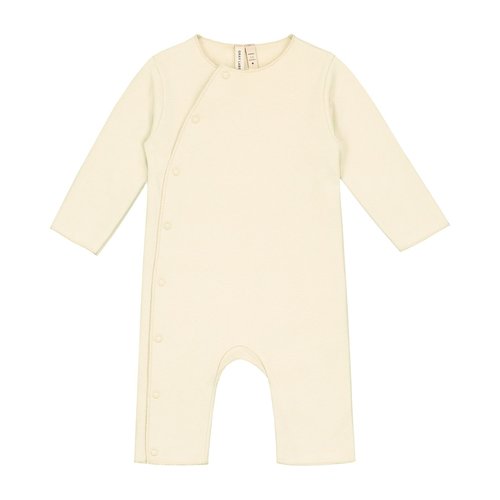 Gray label Baby suit with snaps cream Gray label Baby suit with snaps cream