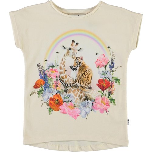 Molo Ragnhilde rainbow circle tshirt Molo Ragnhilde rainbow circle tshirt
