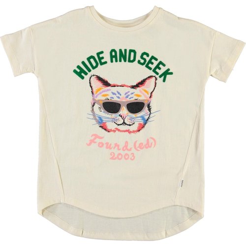 Molo Renessa pearled ivory tshirt Molo Renessa pearled ivory tshirt