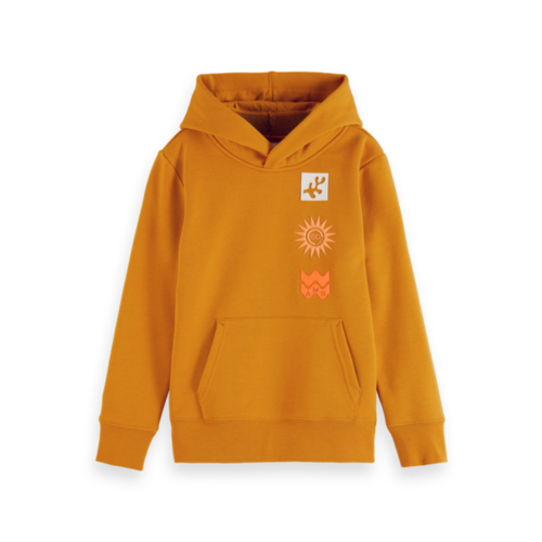Scotch & Soda Hoodie 161078 cognac Scotch & Soda Hoodie 161078 cognac