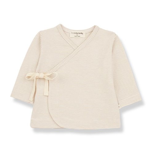 1+ in the family SOL newborn t-shirt beige 1+ in the family SOL newborn t-shirt beige