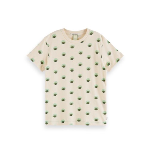 Scotch & Soda Tshirt with all over print 162429 Scotch & Soda Tshirt with all over print 162429