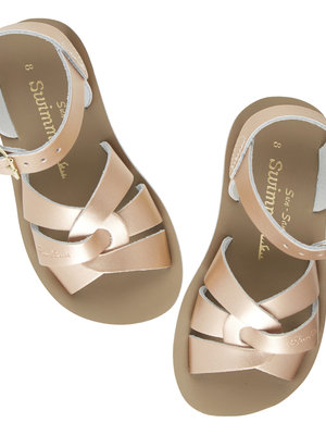 Saltwater Sandals Swimmer Youth Rose Gold (30-34)