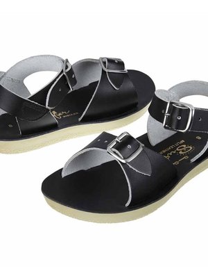 Saltwater Sandals Surfer Black (20-24)