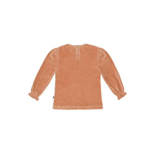 House of Jamie Puff shoulder jumper Terra Blush Velvet House of Jamie Puff shoulder jumper Terra Blush Velvet