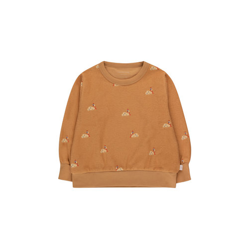 Tiny cottons SWANS SWEATSHIRT clay/cappuccino Tiny cottons SWANS SWEATSHIRT clay/cappuccino