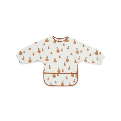 Jollein Slab waterproof met mouw Pear Jollein Slab waterproof met mouw Pear