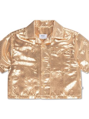 Repose AMS Cropped shirt warm golden shimmer