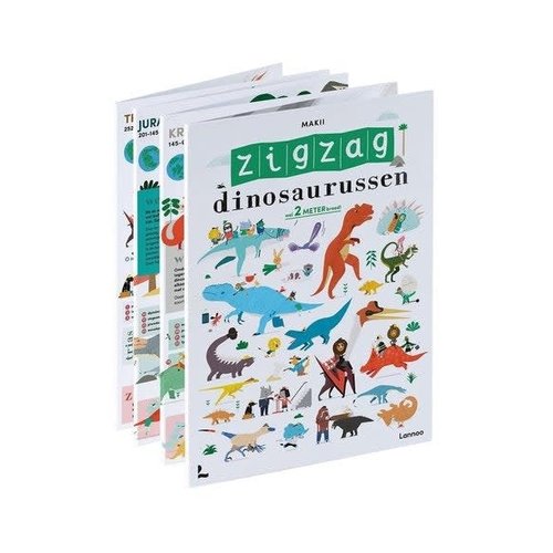 ZigZag Dinosaurussen boek ZigZag Dinosaurussen boek