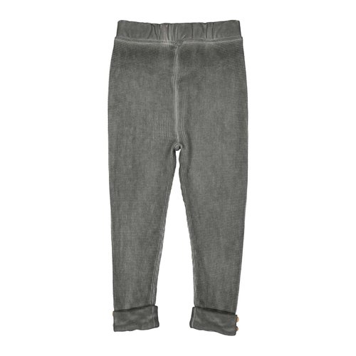 piupiuchick legging | washed grey, textured jersey