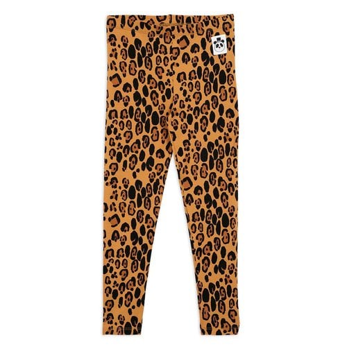 Mini Rodini Basic leopard leggings tencel