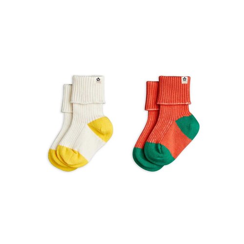 Mini rodini Baby socks 2-pack
