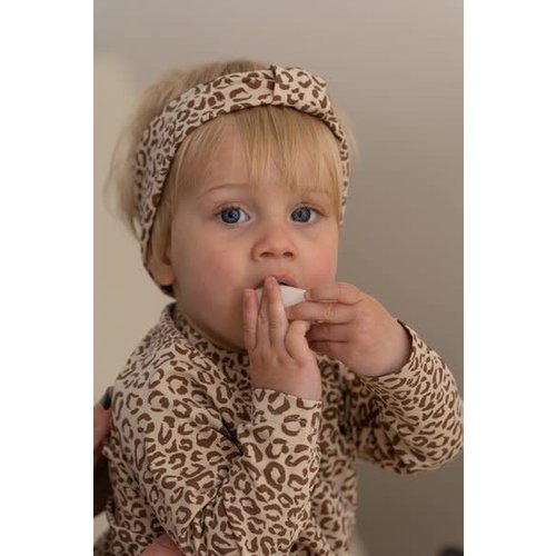 House of Jamie Bow Tie Headband: Nutmeg Leopard House of Jamie Bow Tie Headband: Nutmeg Leopard