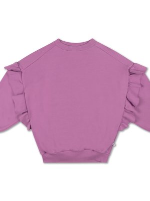 Repose AMS Ruffle sweater dusty orchid
