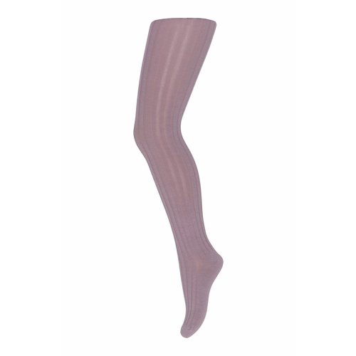 MP Denmark Cotton rib tights Lilac Shadow MP Denmark Cotton rib tights Lilac Shadow