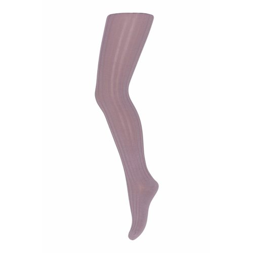 MP Denmark Cotton rib tights Lilac Shadow