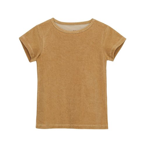Little Hedonist T-shirt Dean Amber Gold Little Hedonist T-shirt Dean Amber Gold