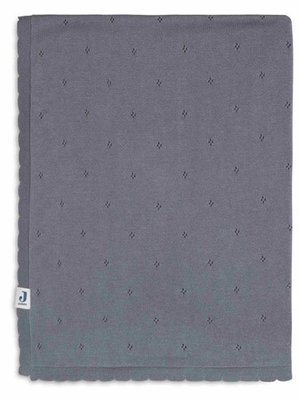 Jollein Blanket 75x100cm Pointelle storm grey