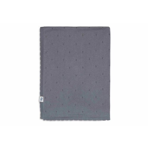 Jollein Blanket 100x150cm Pointelle storm grey Jollein Blanket 100x150cm Pointelle storm grey