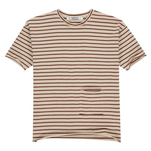 mingo Oversized t-shirt Stripe Baobab mingo Oversized t-shirt Stripe Baobab