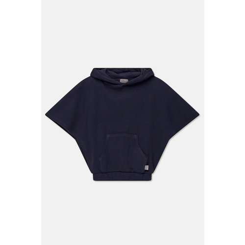 my little cozmo Noah waffle sleeveless hoodie Dark Blue my little cozmo Noah waffle sleeveless hoodie Dark Blue