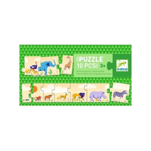 Djeco Puzzle duo Small and big Djeco Puzzle duo Small and big