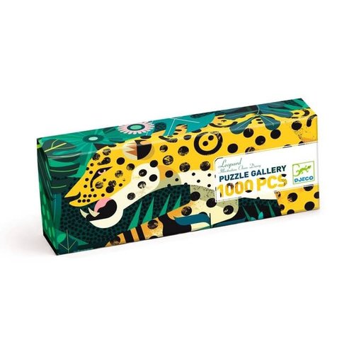 Djeco Puzzel Leopard 1000 pcs Djeco Puzzel Leopard 1000 pcs