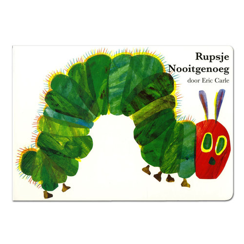 Rupsje nooitgenoeg (groot kartonboek)