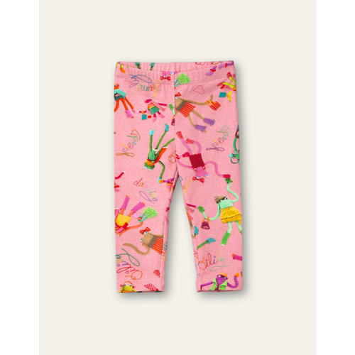 oilily Peppy leggings AOP family - pink oilily Peppy leggings AOP family - pink