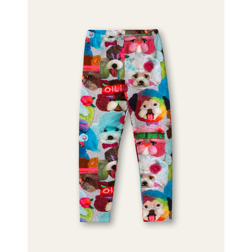 oilily Peppy leggings AOP The softies - grey melee oilily Peppy leggings AOP The softies - grey melee