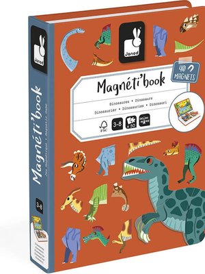 Janod Magnetibook - Dinosaurus