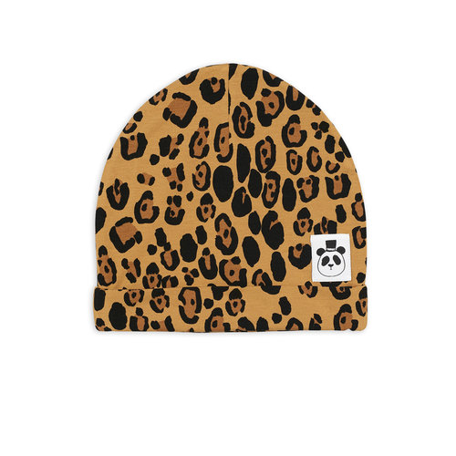 Mini Rodini Basic leopard beanie