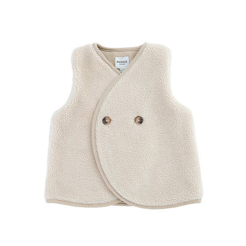 Donsje Monty Gilet Cream Donsje Monty Gilet Cream