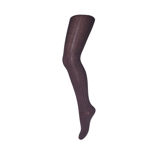 MP Denmark Cotton rib tights Brown sienna