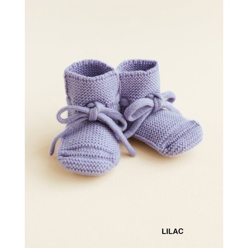 Hvid Booties Lilac