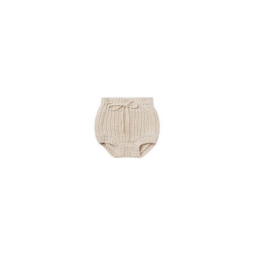 Quincy Mae Knit Tie Bloomer | Natural