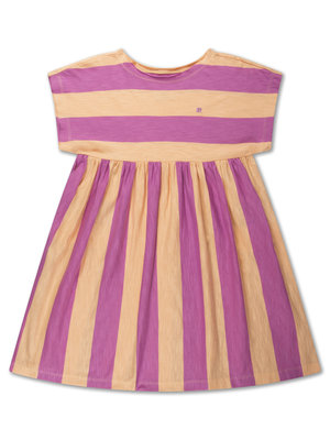 Repose AMS Easy peasy dress - Peachy block stripe