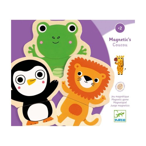 Djeco Wooden Magnetic Coucou Jungle Djeco Wooden Magnetic Coucou Jungle