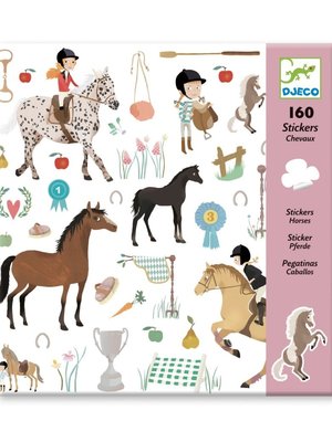 Djeco Stickers - Paarden