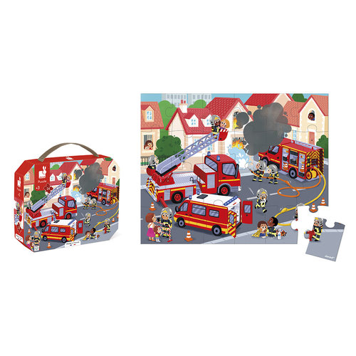 Janod Janod Puzzel - De Brandweer