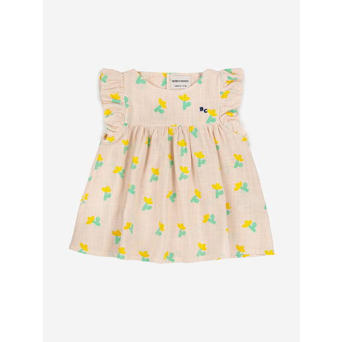 Bobo choses Sea Flower all over ruffle dress Bobo choses Sea Flower all over ruffle dress