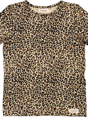 MarMar Copenhagen Leo Tee SS - Brown Leopard