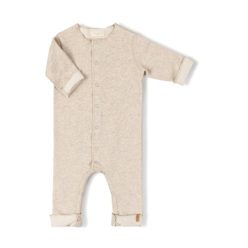 Nixnut Born onesie - Beige Nixnut Born onesie - Beige
