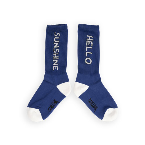 CarlijnQ Hello sunshine - sport socks CarlijnQ Hello sunshine - sport socks