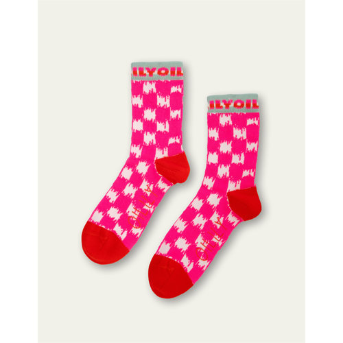 oilily Ikat pink sock oilily Ikat pink sock