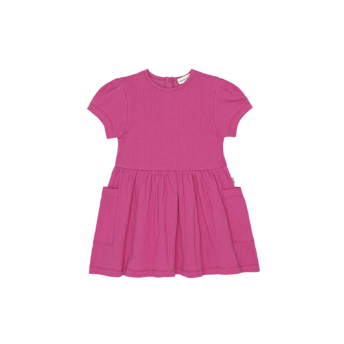 House of Jamie Relaxed pocket dress - Very berry