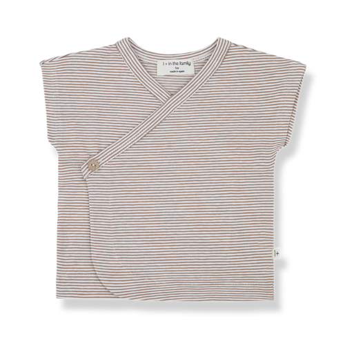 1+ in the family Tai t-shirt - Caffelatte 1+ in the family Tai t-shirt - Caffelatte